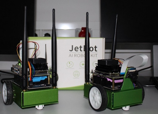JetBots mit NVIDIA Hardware (öffnet Vergrößerung des Bildes)