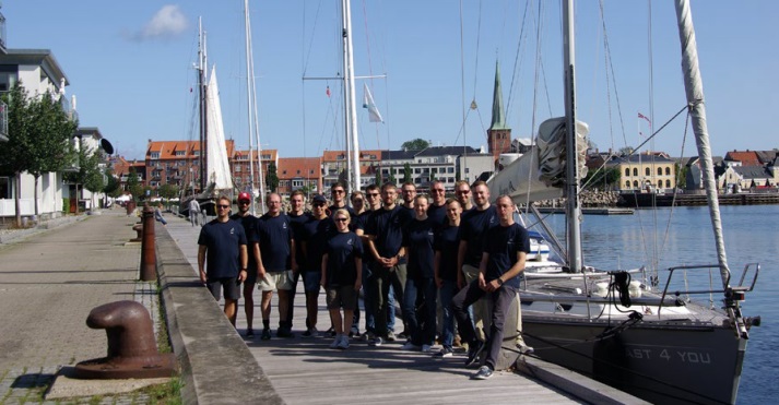 Mitglieder*innen der Segelgruppe Ostfalia