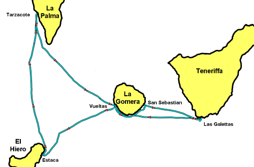 4-Insel Törn in einer Woche.