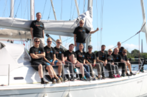 Skipper und Crews der Ausbildungstörns.