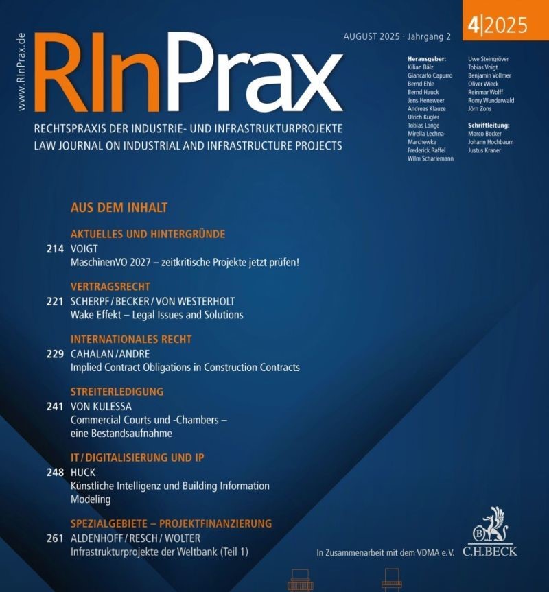 Cover der Zeitschrift RlnPrax