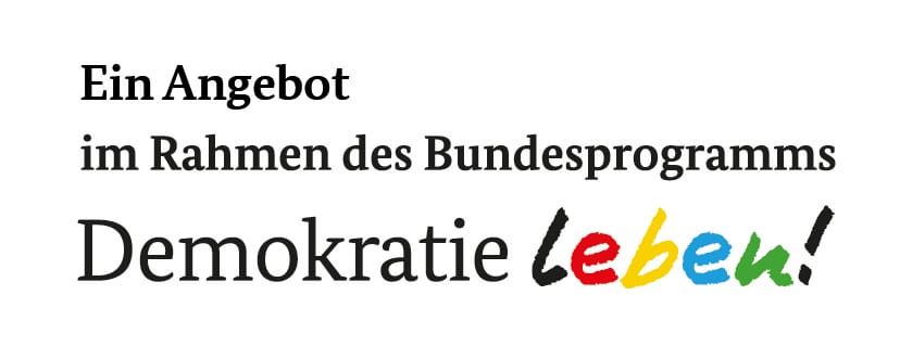 Logo von Demokratie Leben!